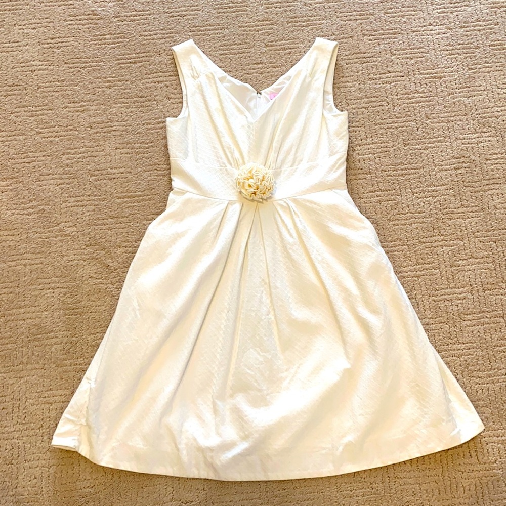 Lilly Pulitzer off-white dress Size 4.